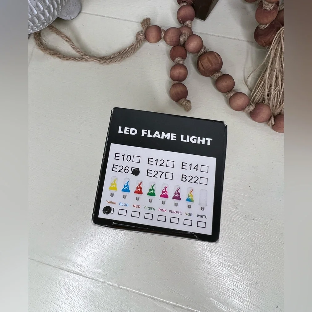 Brand New-RXF Led Flame Effect Light Bulb